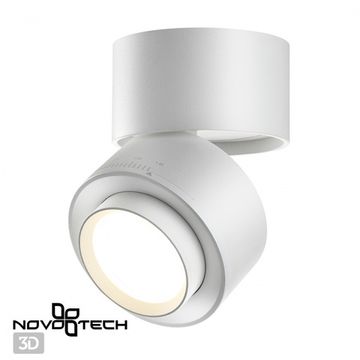 Накладной светодиодный светильник 18W 4000K 358947 белый Eddy Novotech