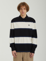 Мужское Поло Striped Long Sleeve