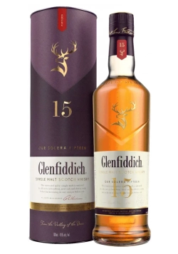 Виски Glenfiddich 15 Y.O. 0,7 л. В тубе
