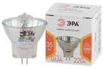 Лампа галогенная Эра MR11 35W-220V-30 CL GU4 (галоген, софит, 35Вт, нейтр, GU4)