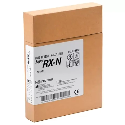 Рентгенпленка FujiFilm Super RX-N (син) 15х40 см 100 листов