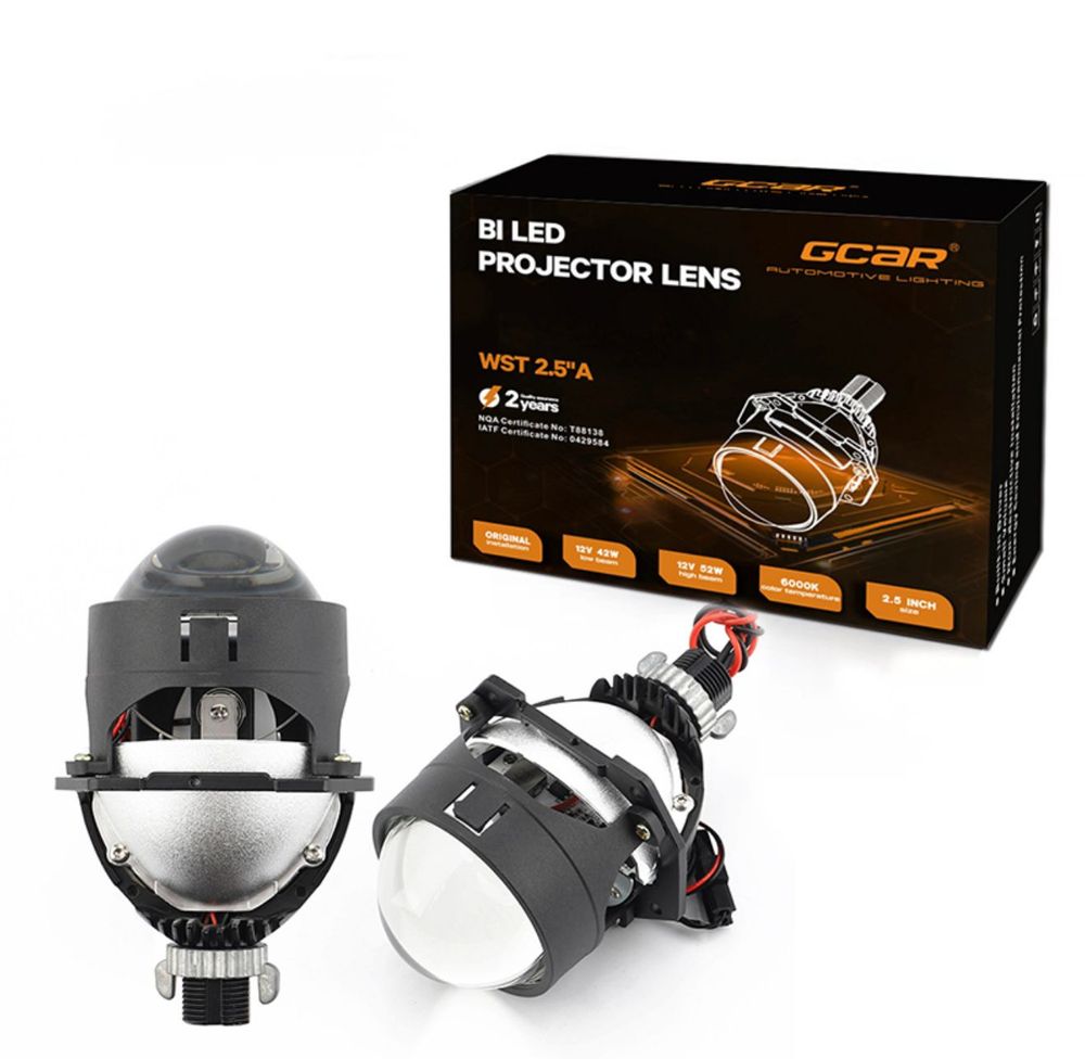 WST Bi-Led 2.5" 42/52W 12V 6000K