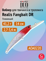 Воблер DUO Realis Fangbait 120 DR SW, ADA3121 Phoenix, 120 мм, 26,7 г, плавающий, минноу