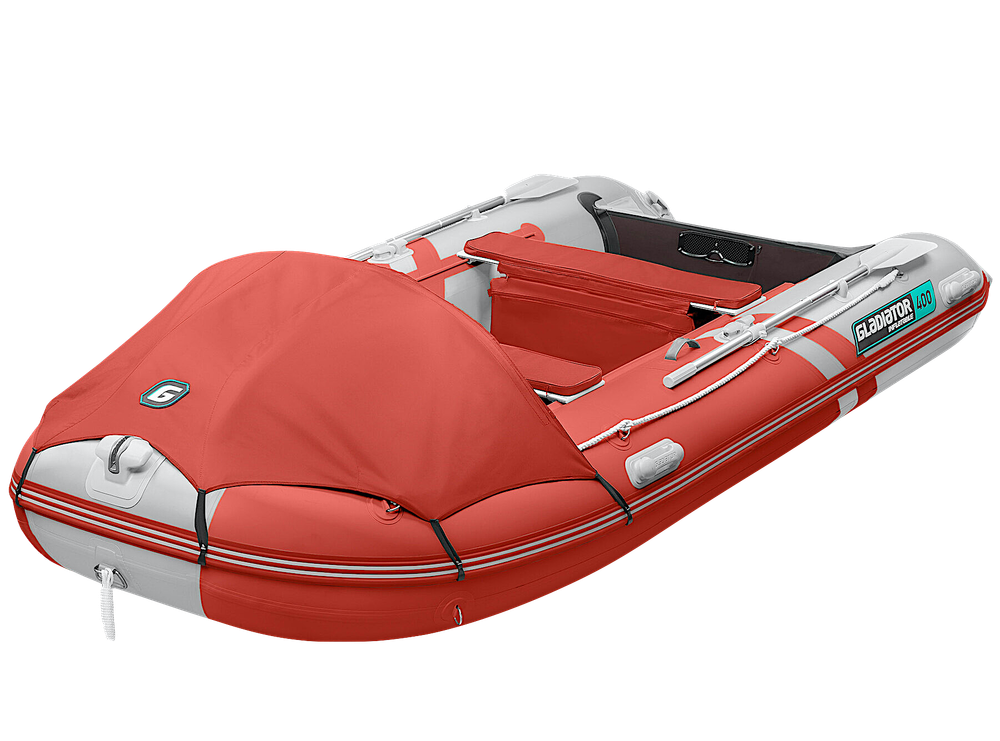Лодка ПВХ Gladiator Active C400AL с алюминиевым полом -