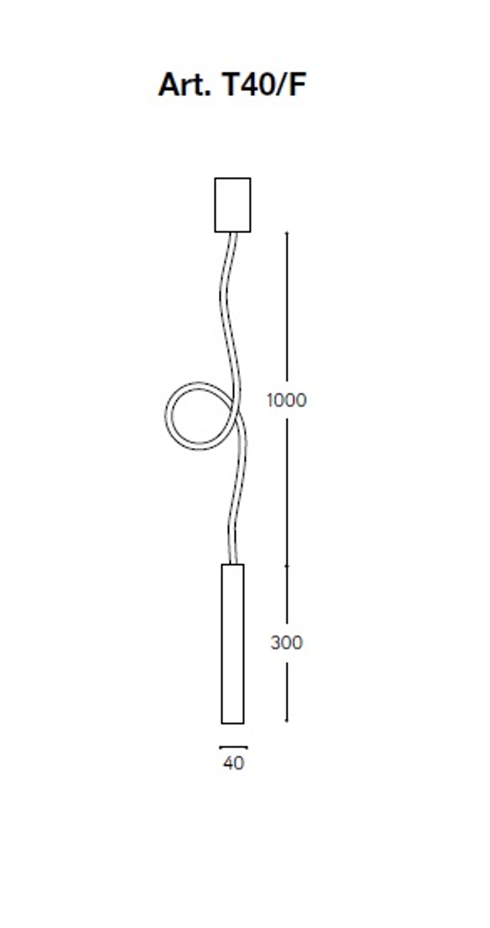 Tubo T40F/AM