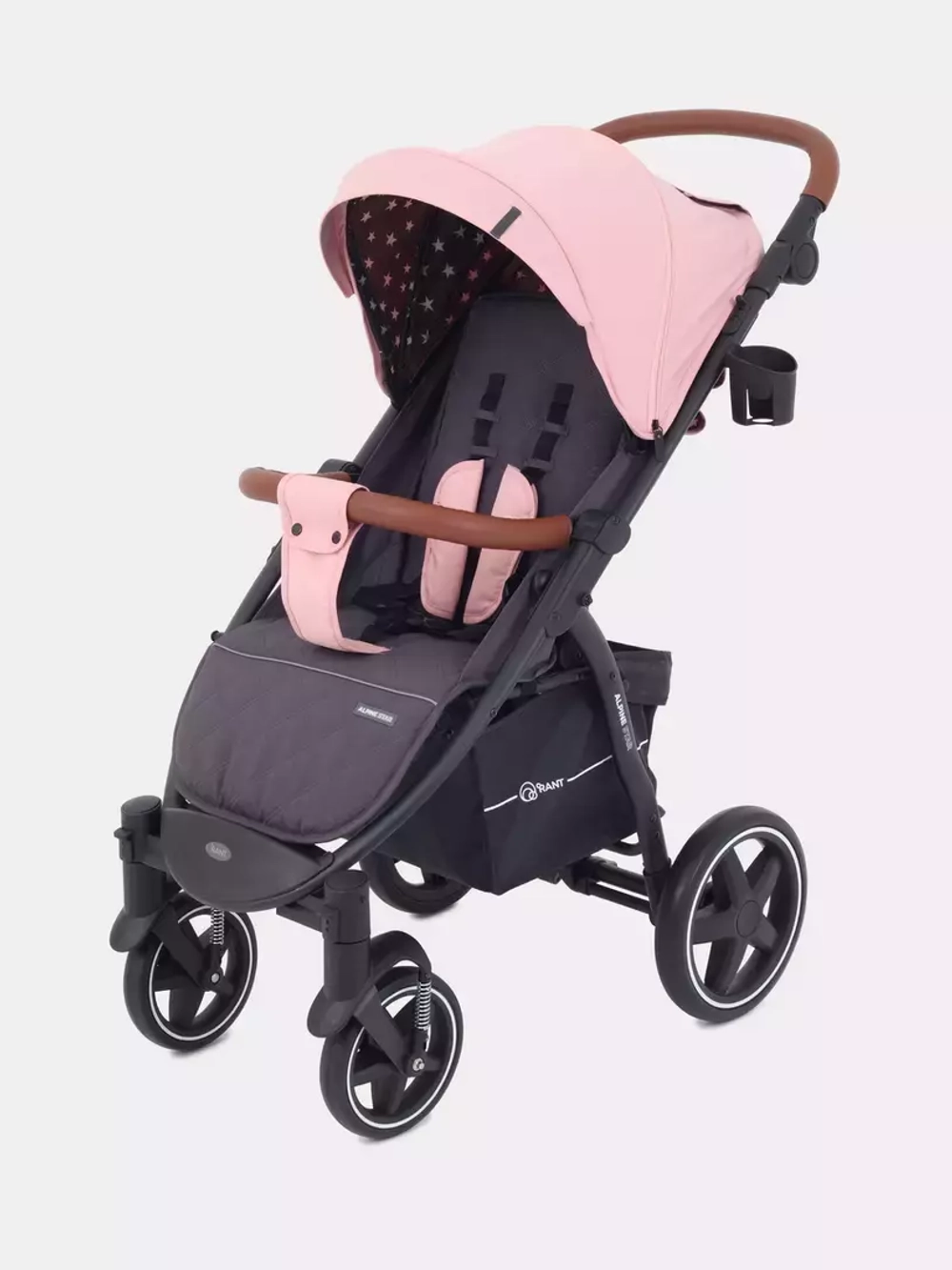 Коляска детская RANT "ALPINE STAR" RA450 Cloud Pink