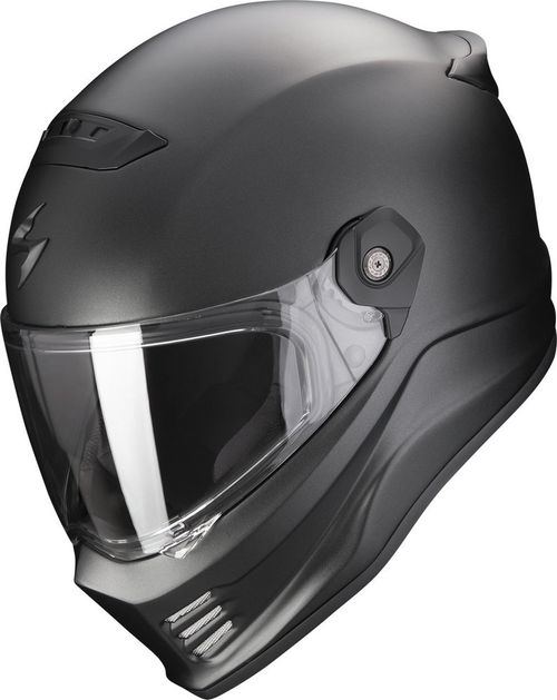 Купить Мотошлем Интеграл Scorpion EXO Covert FX Solid / Матовый / Черный