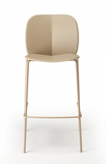 Стул пластиковый полубарный Scab Design Mentha Go Green, тортора