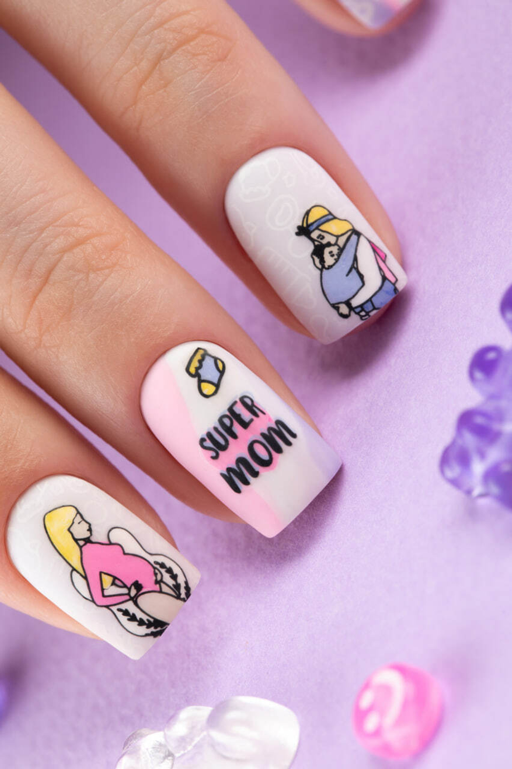 Swanky Stamping Пластина для стемпинга 133 дети