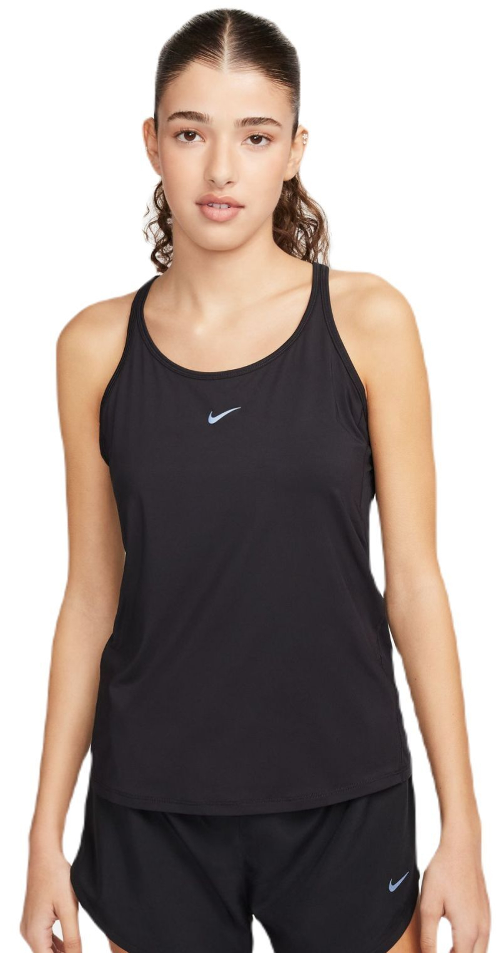 Женский топ теннисный Nike One Classic Dri-Fit Tank - black/black