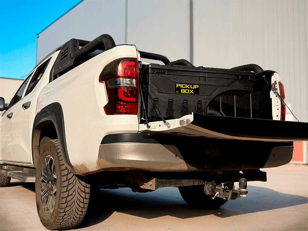 Бокс для пикапа поворот. L200 6 gen. ЛЕВЫЙ PICKUPBOX