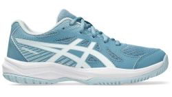 Детские теннисные кроссовки Asics Upcourt 6 GS - saba blue/white