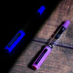 Ручка перьевая TWSBI ECO Glow фиолетовая с пером M (M2532560) 2