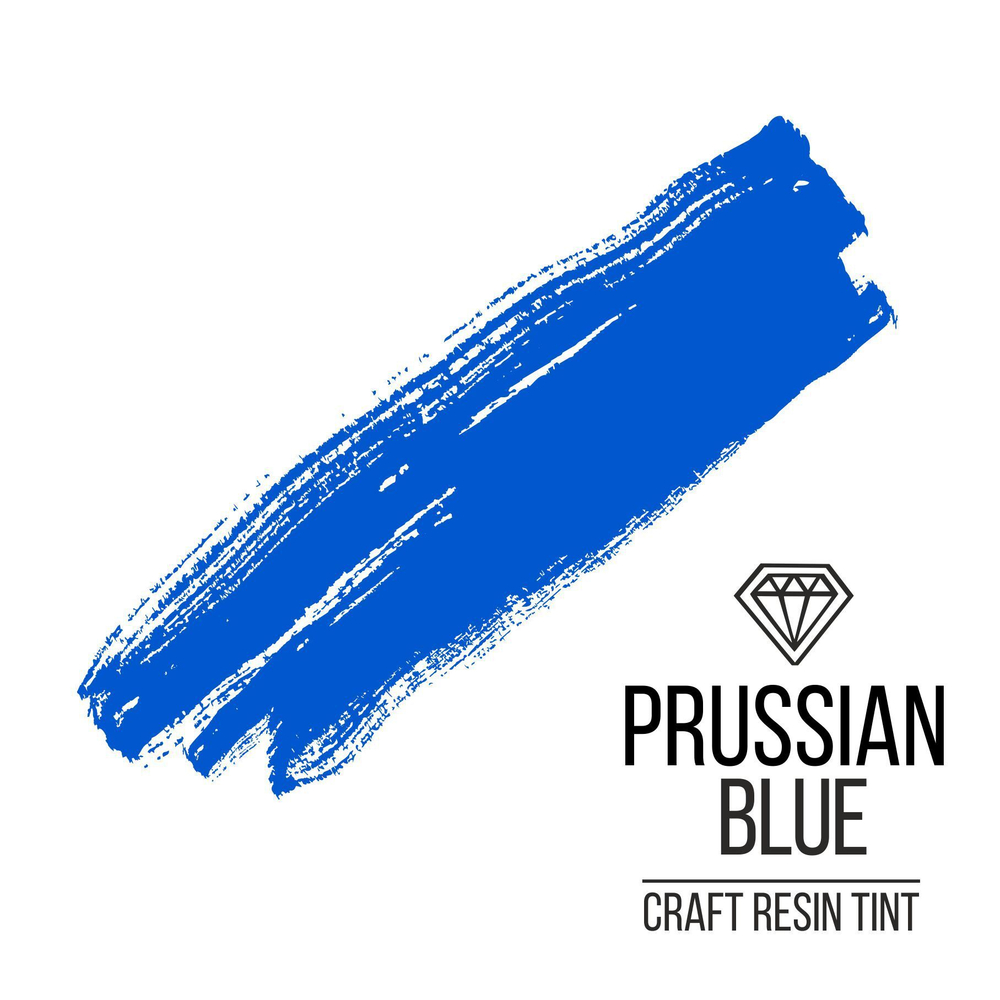 Краситель для смолы и полимеров CraftResinTint, Берлинская лазурь 10мл