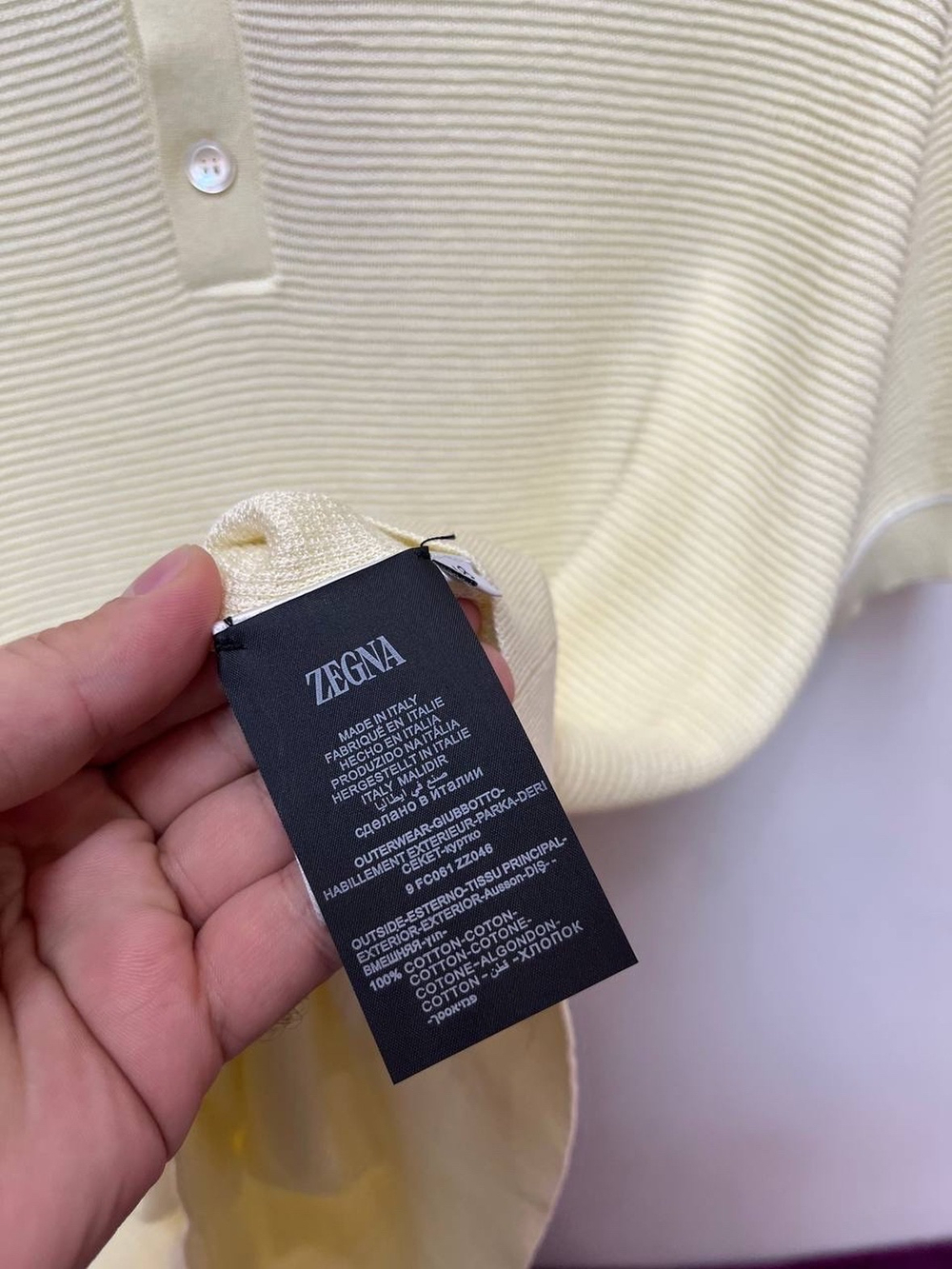 Поло Zegna