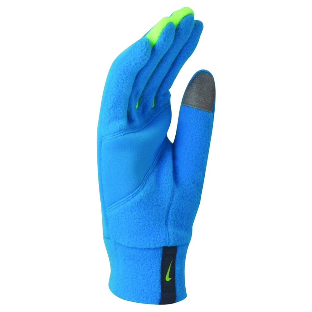 Перчатки для бега NIKE MEN'S TECH THERMAL RUNNING GLOVES, синий,  N.RG.57.471.