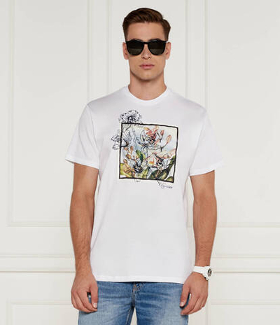 Футболка FLOWER BOX GUESS - белый(M4BI39 I3Z14)