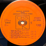 Mahalia Jackson Sings America's Favorite Hymns 2LP (Англия 1971г.)