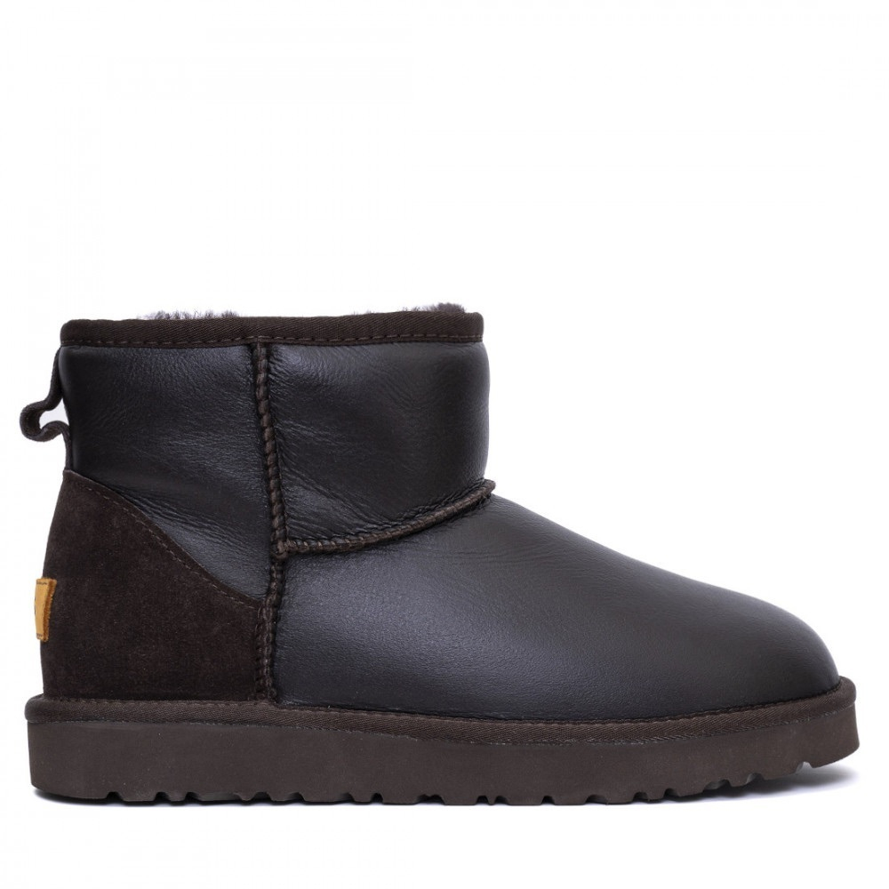Ugg Mens Classic Mini II Metallic Chocolate