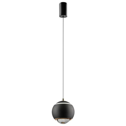 Светильник подвесной Crystal Lux CARO SP LED BLACK
