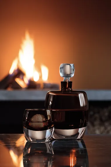 Набор низких стаканов whisky club, 230 мл, коричневый, 2 шт.