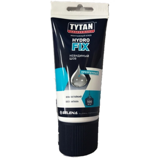 Монтажный клей Tytan Hydro Fix (Жидкие гвозди Титан Худро Фикс) прозрачный, 250 мл