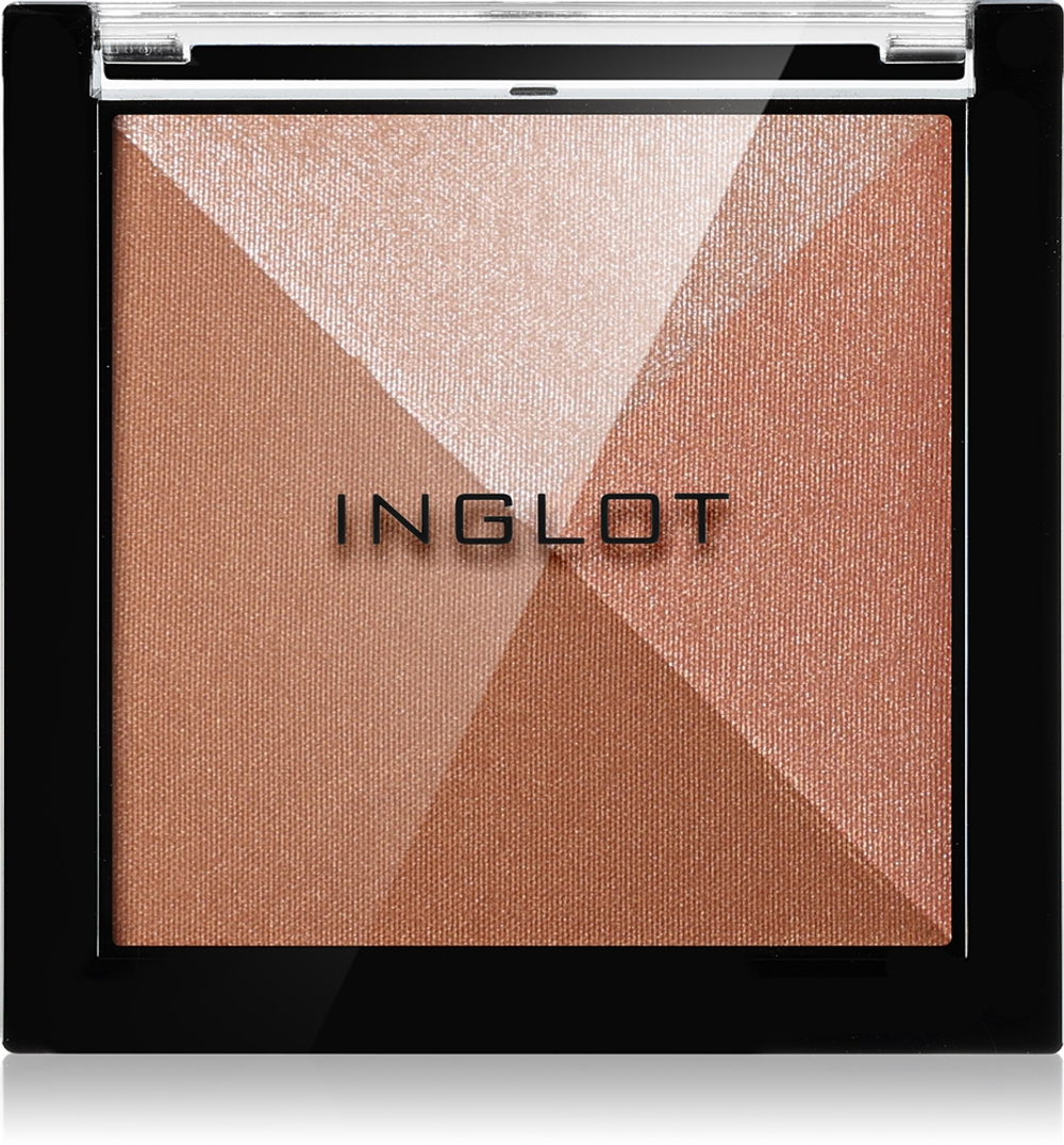 Inglot Multicolour System Highlighting & Bronzing Powder - Палетка для сияния и загара оттенок 11, 8 g