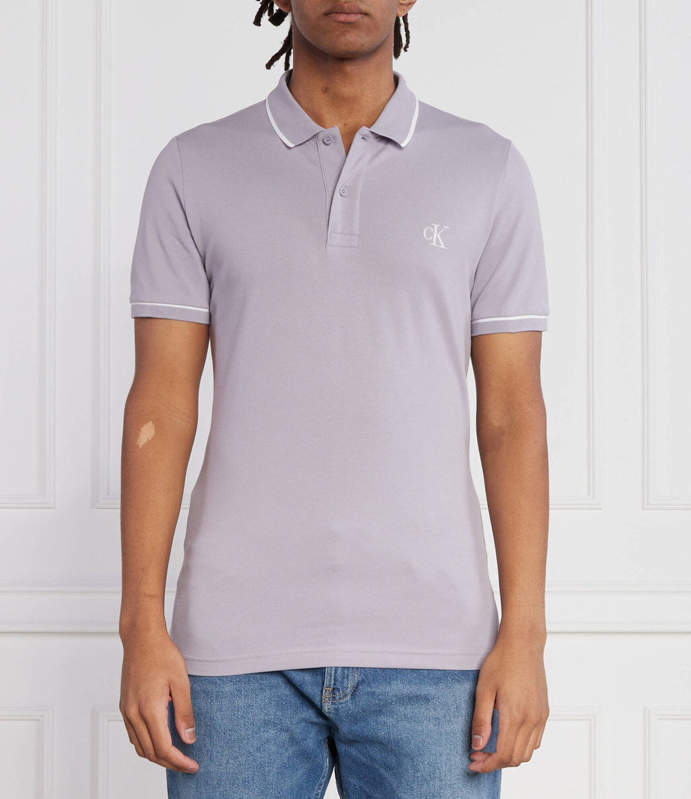 Поло CALVIN KLEIN JEANS - лавандовый(J30J315603)