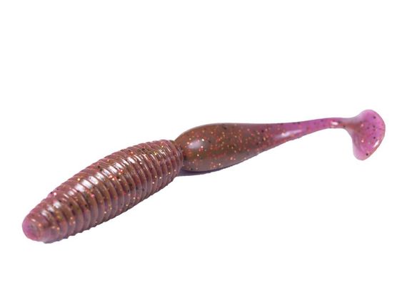Виброхвосты съедобные LJ Pro Series MegaWorm 4,0in (10,16 см), цв. S13, 5 шт.