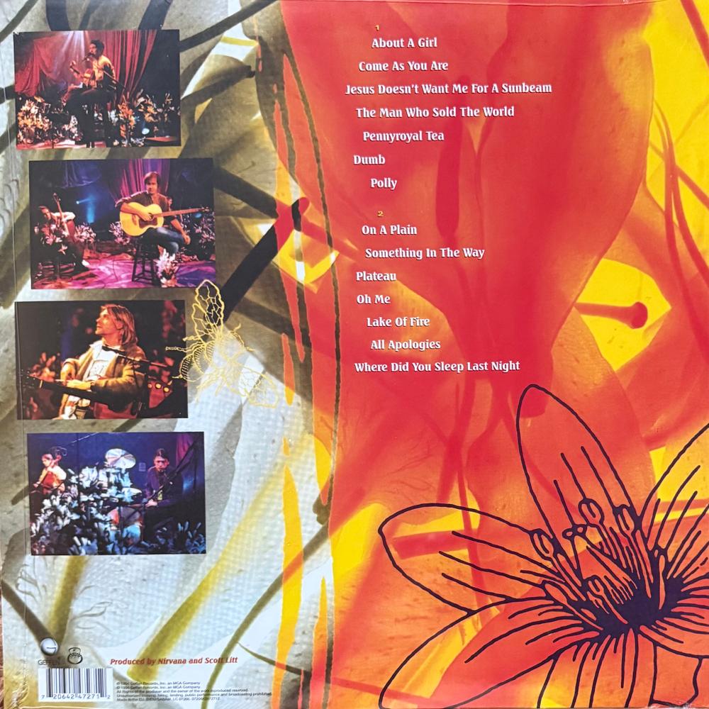 Виниловая пластинка Nirvana ‎– MTV Unplugged In New York LP