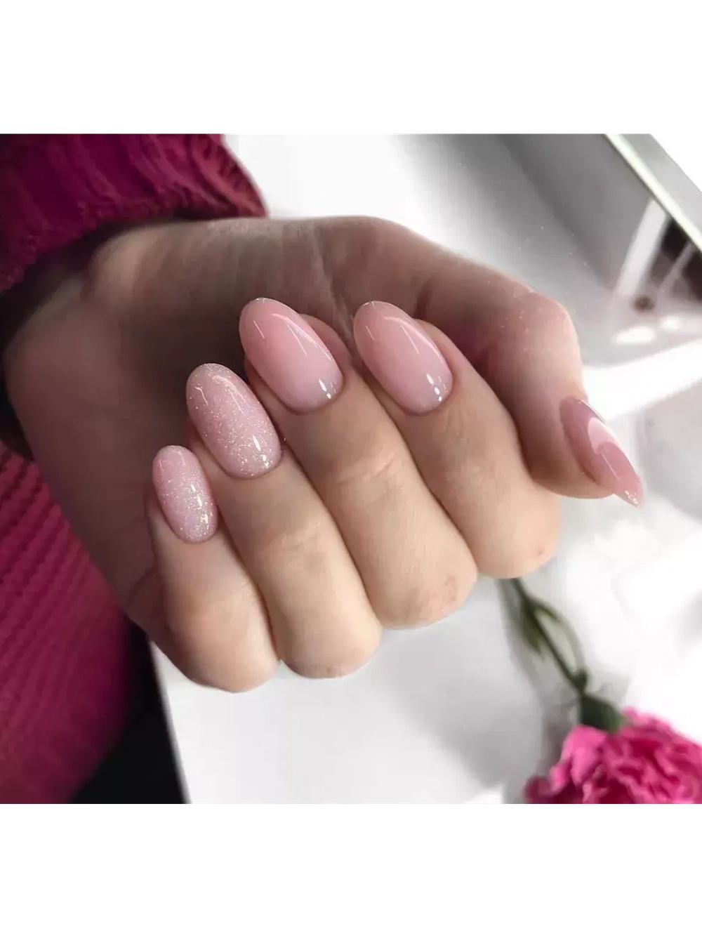 Гель лак Luxio Blush для ногтей 15 мл бежевый