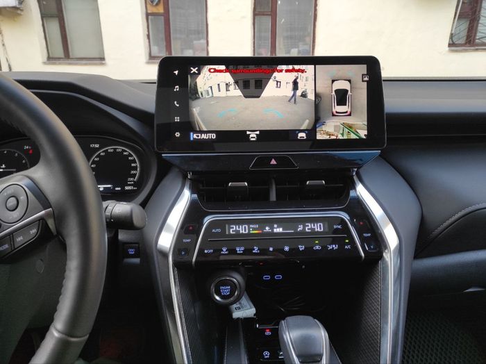 Магнитола для Toyota Venza 2 2020-2024+ (поддержка 360), Harrier XU80 - Teyes LUX ONE монитор 12.3" 2K QLED на Android 10, Быстрая, CarPlay, 4G SIM-слот
