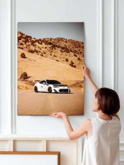 Картина "Toyota GT86", на стену для интерьера 30х40см 1шт.