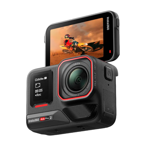 Экшн-камера Insta360 Ace Pro 2 Dual Battery, Черный