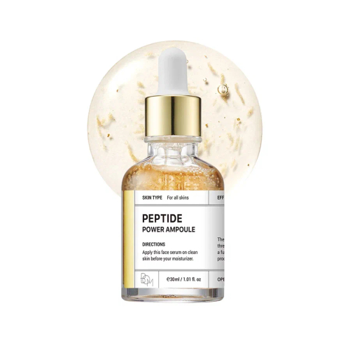 Beauty Of Majesty (BOM) Концентрированная пептидная сыворотка с 24K золотом -BOM Peptide Power Ampoule, 30 мл