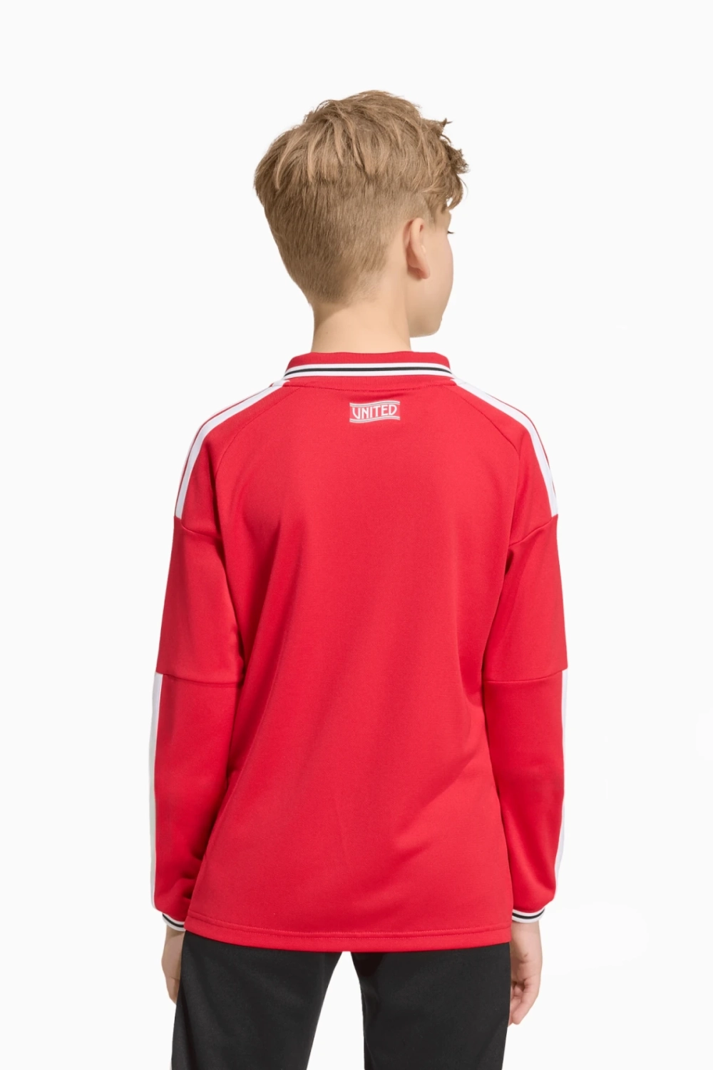 Футболка с длинными рукавами adidas Manchester United 26/27 Home Junior - красный