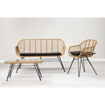 Стул vetle bent, ротанг