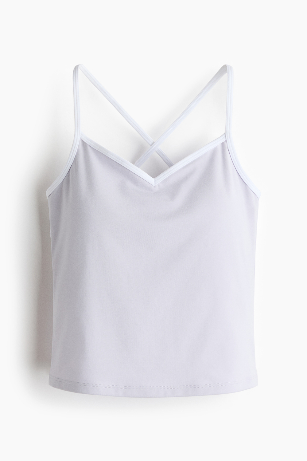 Спортивный топ DryMove™ на бретелях Slim Fit - H&M