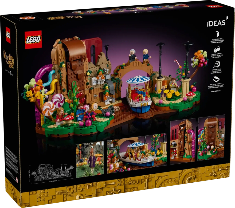 Конструктор LEGO Ideas 21360 Вилли Вонка и шоколадная фабрика