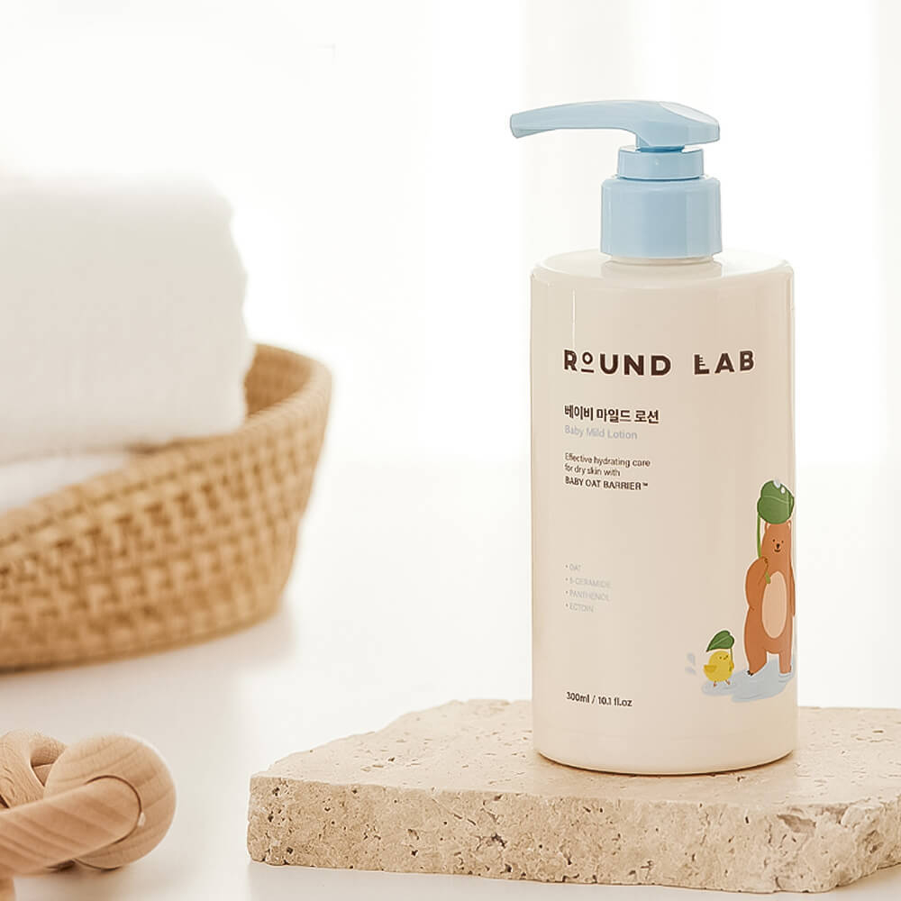 Детский увлажняющий лосьон Round Lab Baby Mild Lotion, 300ml