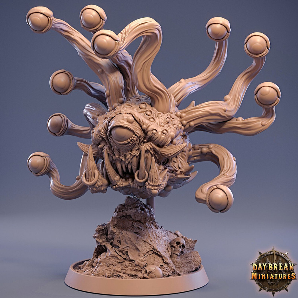 Бехолдер Злобоглаз монстр Miniatures миниатюра для dnd, днд, pathfinder, фентези, Настольная игра, НРИ, Варгейм, РПГ