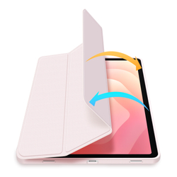 Чехол книжка розового цвета для планшета Samsung Galaxy Tab S11, серия Toby Series Case от Dux Ducis