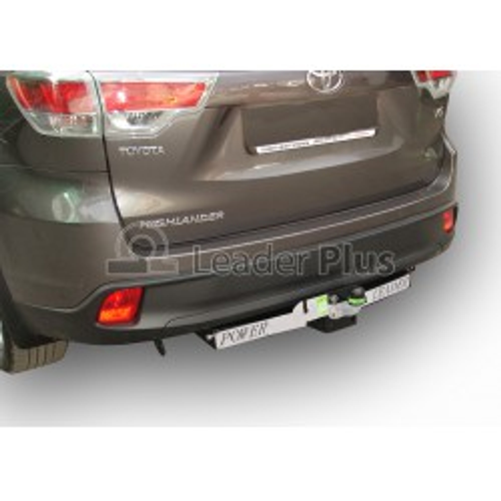 ТСУ для TOYOTA HIGHLANDER (XU50) 2013-...  (С НЕРЖАВЕЮЩЕЙ ПЛАСТИНОЙ)