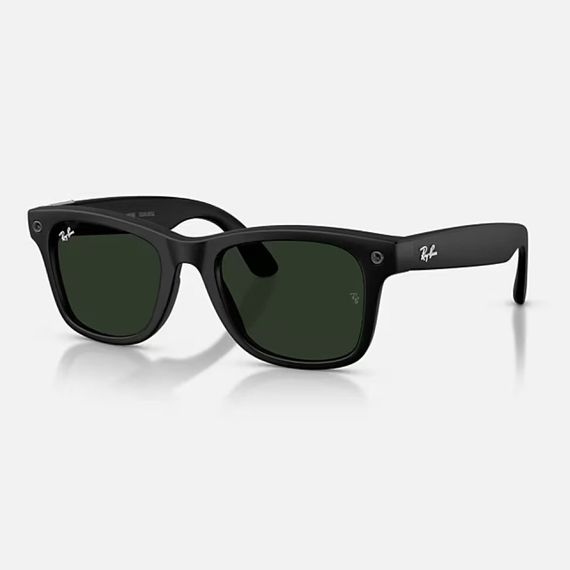 Умные очки Ray-Ban Meta Gen 3 Wayfarer Matte Black / Clear/Green Transitions