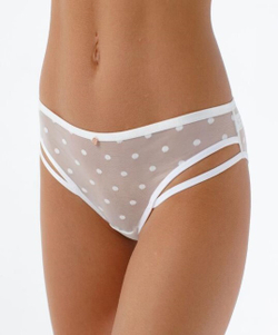 Трусики 65131 PIN UP Coquette Revue (nero/nudo черный 46(52))