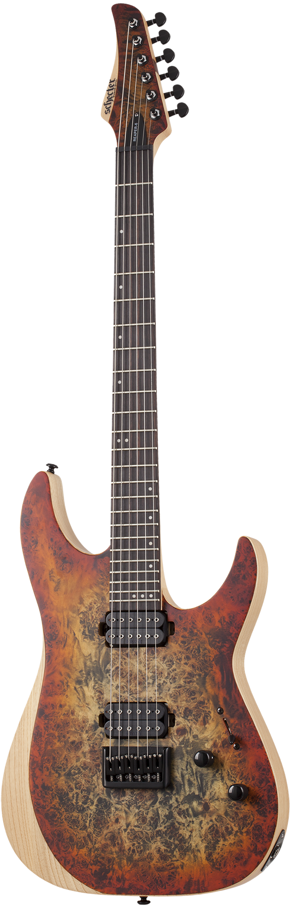 Schecter REAPER-6 SATIN INFERNO BURST