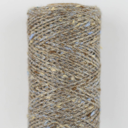 Пряжа BC Garn Tussah Tweed (019/Овсянка с голубикой)