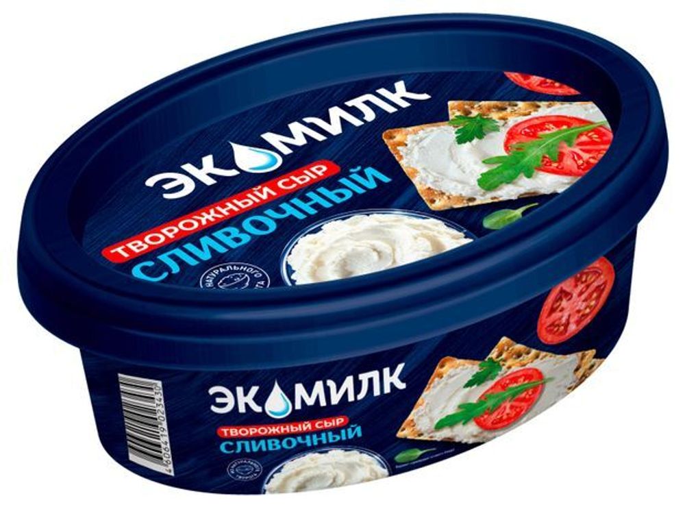 Сыр Экомилк творожный 60% 120г