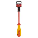 Отвертка Insulated, SL6.5 x 150 мм, CrMo, до 1000 В, двухкомпонентная рукоятка Matrix Professional — фото 5