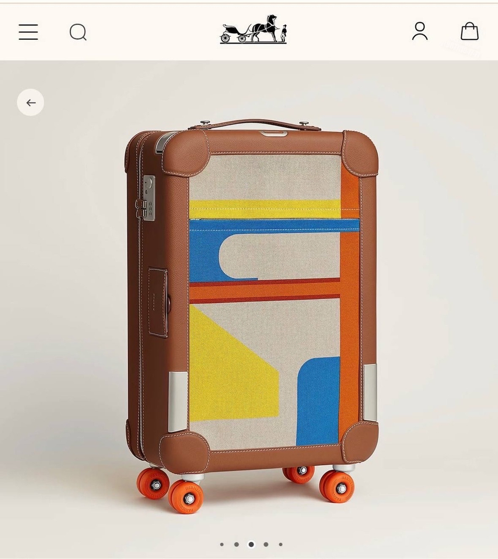 Чемодан Hermes R.M.S Cabin Suitcase